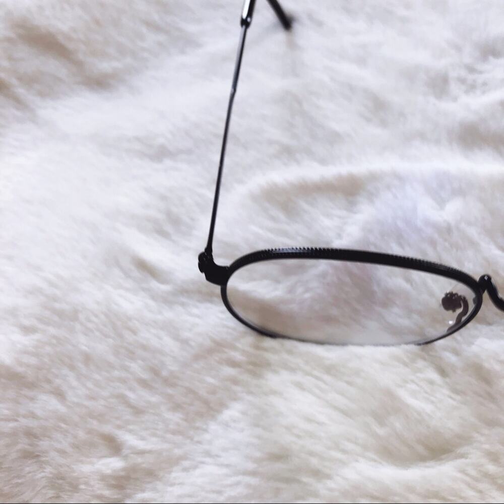 Mai Black Round Computer Blue Light Glasses - Picture 4 of 10